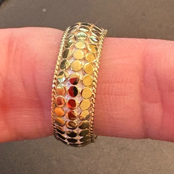 ANNA BECK Dome Ring Size 7 - LIKE NEW - Picture 1 of 5